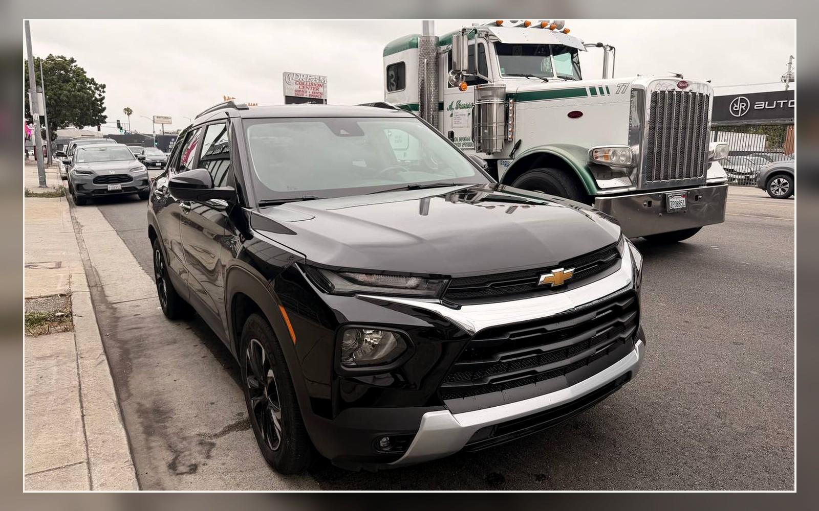 Chevy Trailblazer after repair photo