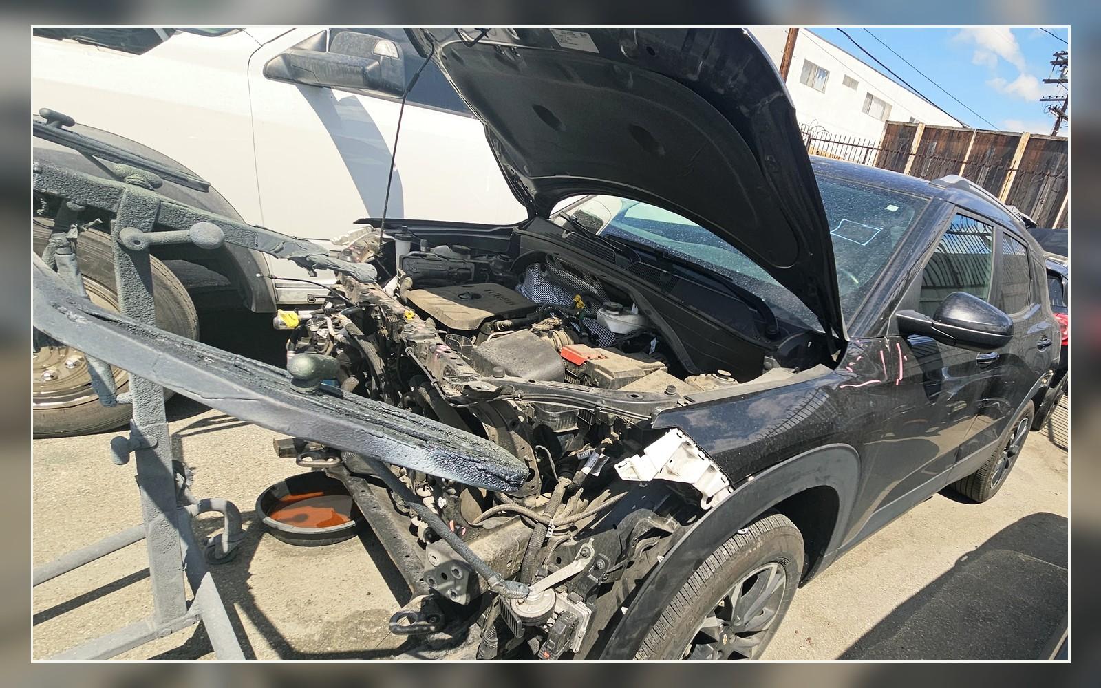 Chevy Trailblazer before repair photo