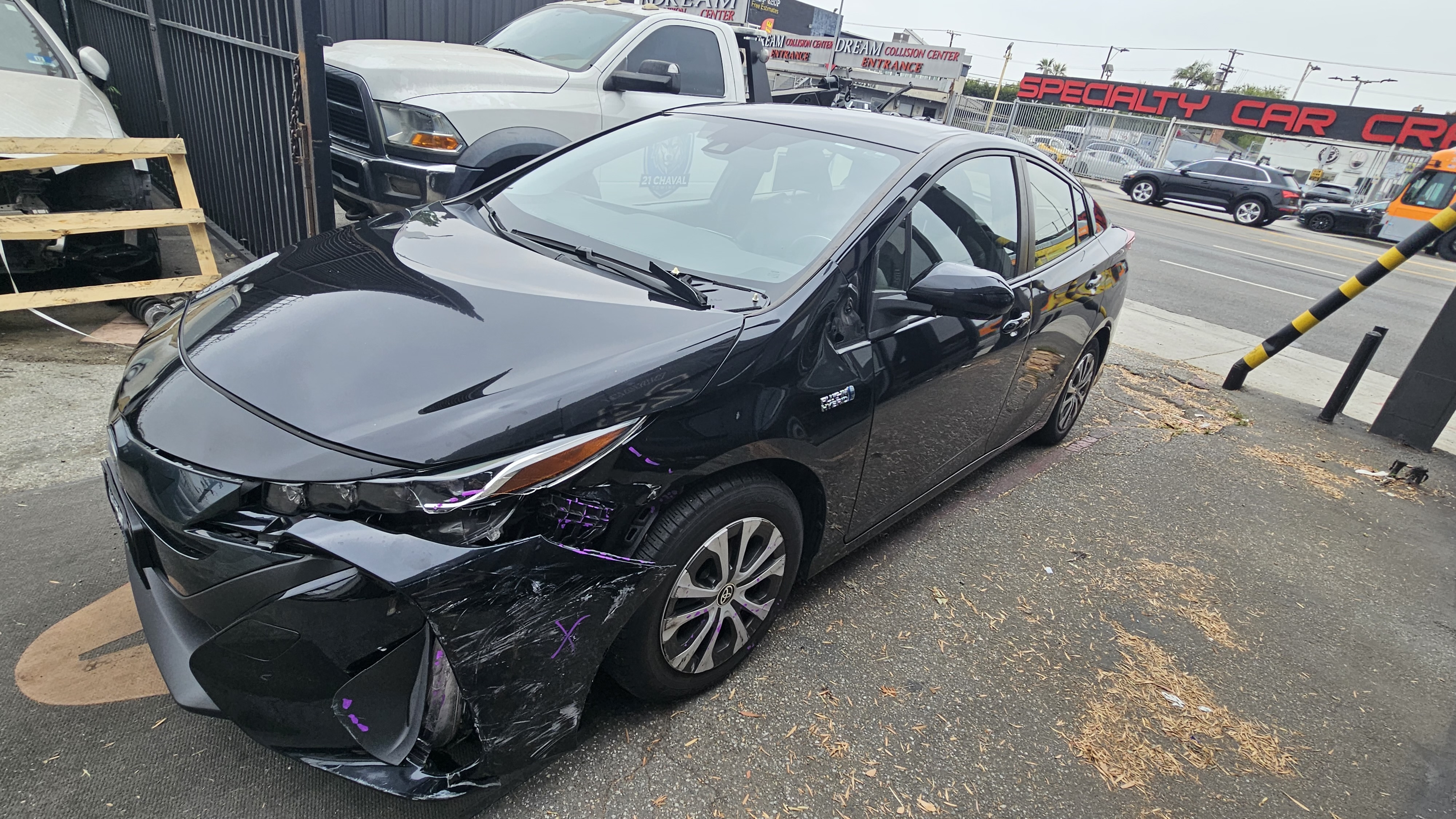 2022 Toyota Prius Prime XLE before repair