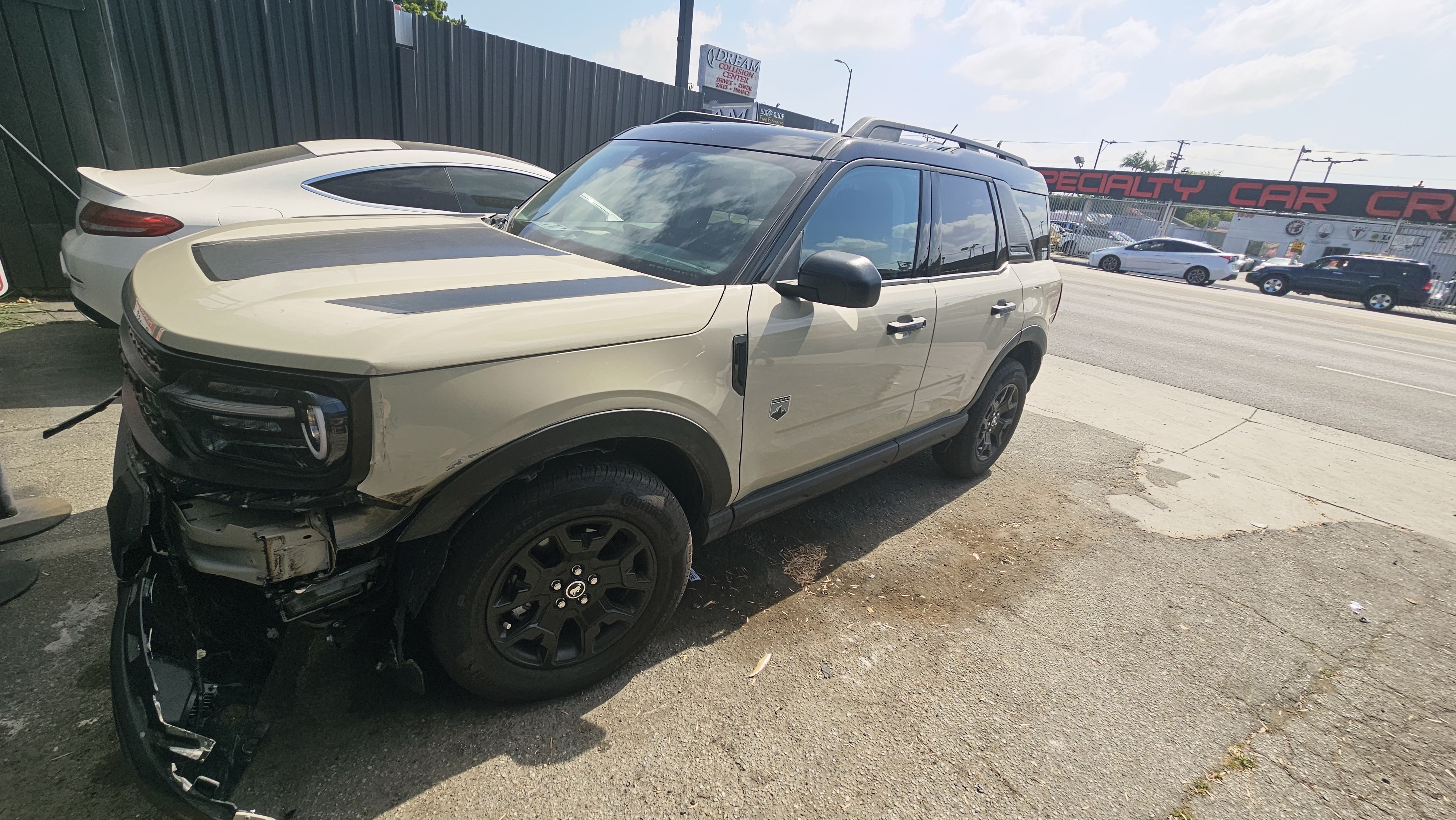 2025 Ford Bronco before repair